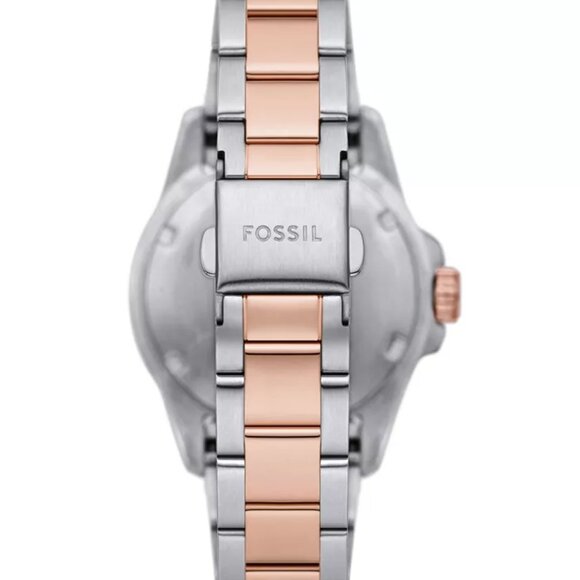 Women's Blue Dive Three-Hand Two-Tone Stainless Steel Watch 36mm - Picture 2 of 7